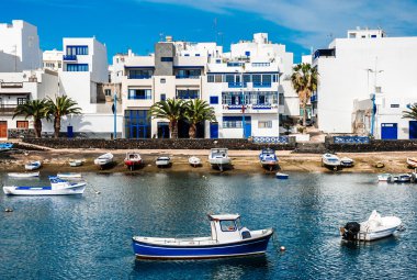 Charco de San Gines, Arrecife, Lanzarote, Canary Islands clipart