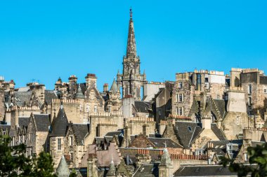 The Tron Kirk-Edinburgh Simgesel Yapı kule