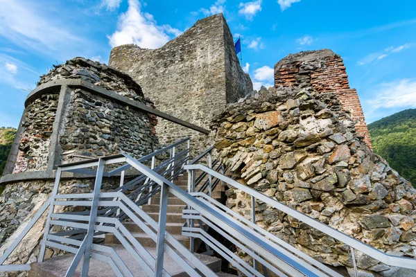 Poenari fästning, Rumänien — Stockfoto