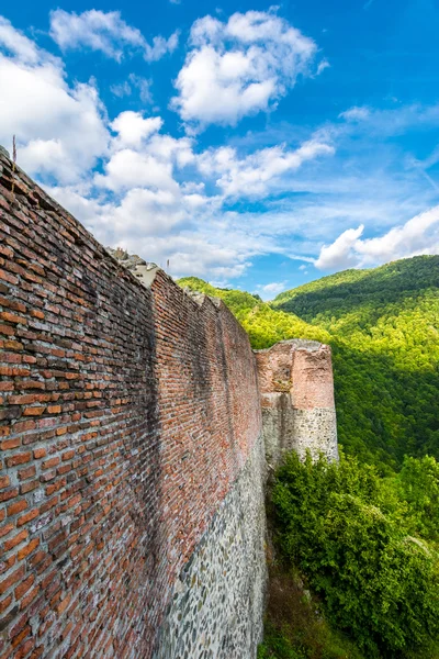 Poenari fästning, Rumänien — Stockfoto
