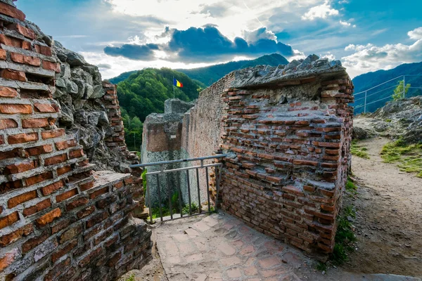 Poenari Fort, Roemenië — Stockfoto