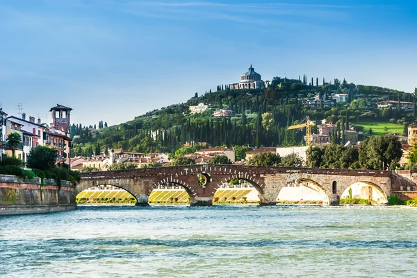 Sanctuary of the Madonna of Lourde, Verona, Italy — Stock Photo, Image