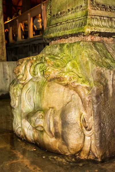 Medusa head, Istanbul, Turkey — Stock Photo, Image