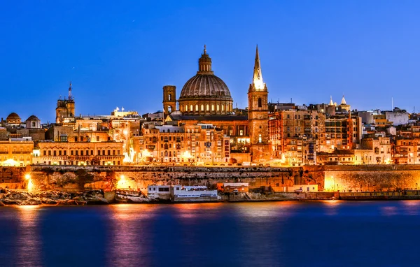 Hamnen i Valletta — Stockfoto