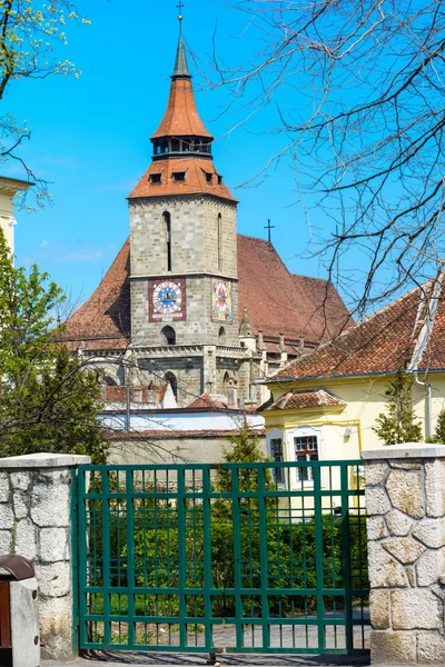 Siyah Kilise, Brasov, Romanya — Stok fotoğraf