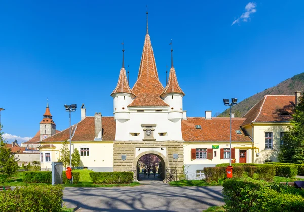 Εκατερίνα πύλη στο brasov, η Ρουμανία — Φωτογραφία Αρχείου