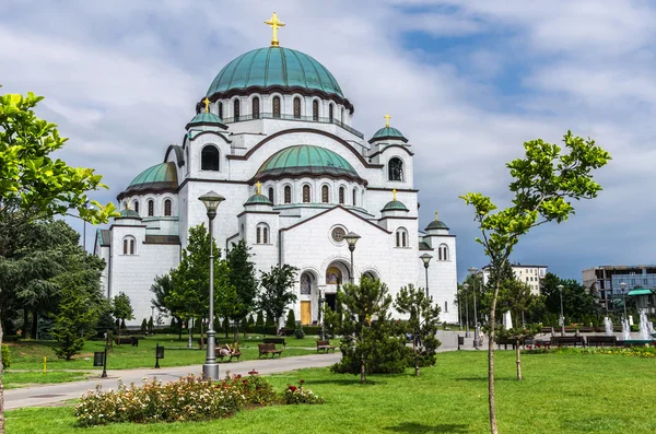 Церковь Святого Саввы, Белград, Сербия — стоковое фото