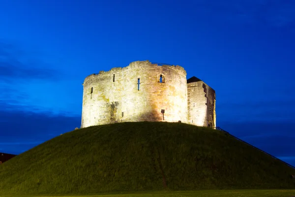 Clifford Tower, York, England — Stock Photo, Image