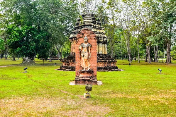 Wat Mahathat, starego miasta Sukhothai, Thailanda — Zdjęcie stockowe