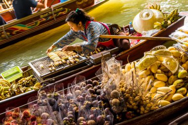 Lanet saduak pazarı, Tayland