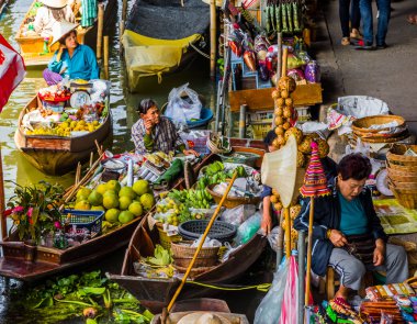 Lanet saduak pazarı, Tayland