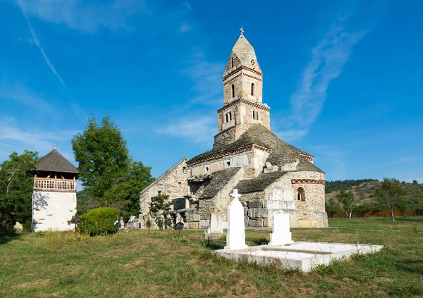 Densus Christian church, Hunedoara, Roménia — Fotografia de Stock