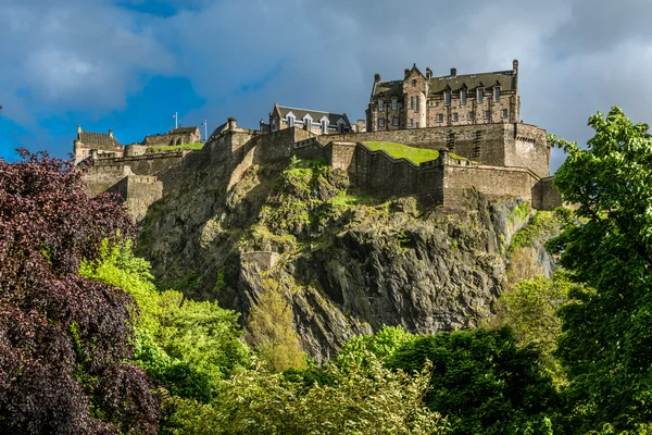 苏格兰爱丁堡城堡 免版税图库照片