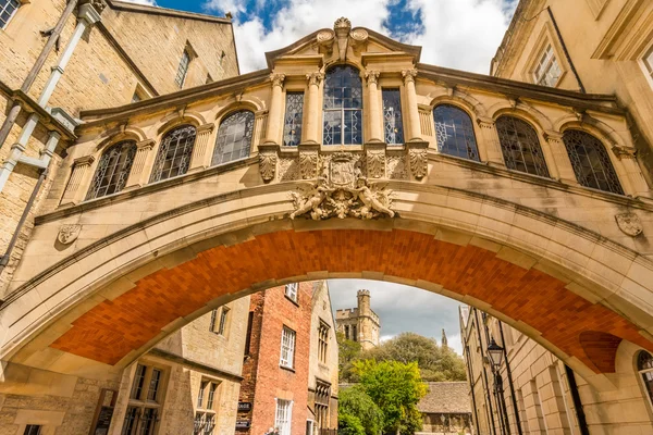 Bridge of Sighs Oxford Üniversitesi — Stok fotoğraf