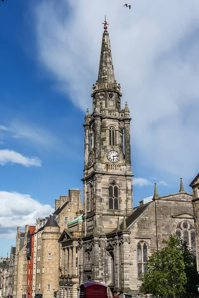Toren van de landmark The Tron Kirk-Edinburgh — Stockfoto