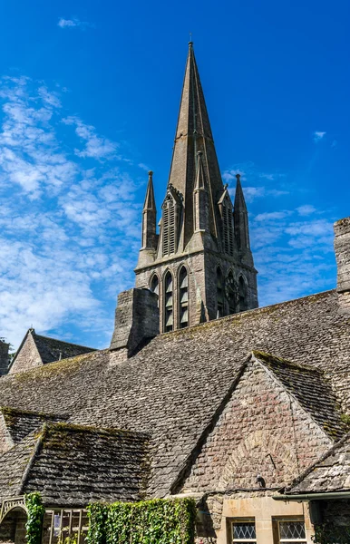 De kerk van St. Mary, Witney, Oxfordshire, Engeland, Verenigd Koninkrijk — Stockfoto