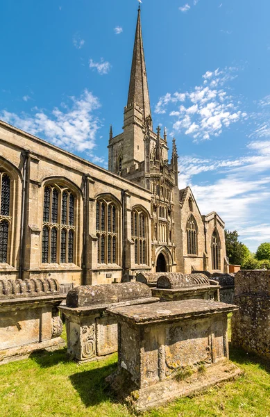 Chiesa di San Giovanni Battista, Burford — Foto Stock