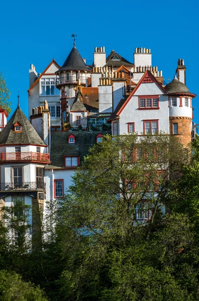 Houses Edinburgh in Scotland, UK — Stock Photo, Image