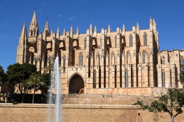 La Seu Katedrali Palma Palma de Mallorca, İspanya