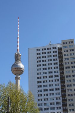 Berlin, Almanya 'daki TV kulesi.