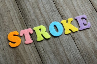 ahşap arka plan kontur kelime. tıbbi teşhis kavramı