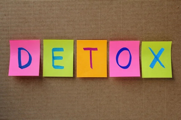 renkli yapışkan notlar kelime Detoks