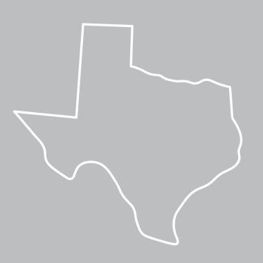 abstract map of Texas