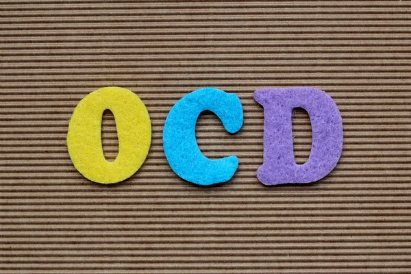 OCD (Disturbo ossessivo compulsivo) concetto medico — Foto Stock