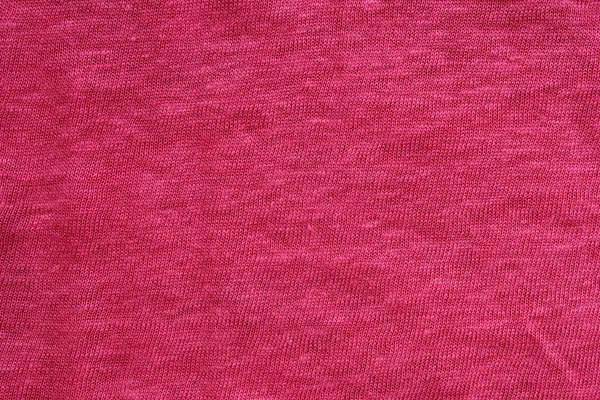 Текстура розовой хлопковой ткани — стоковое фото