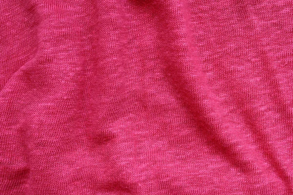 Texture de tissu ondulé rose — Photo