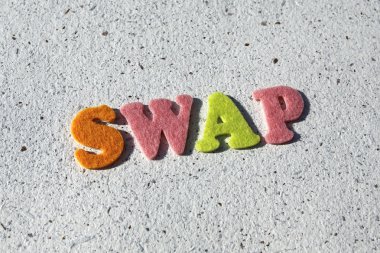 El yapımı kağıt doku takas kelime