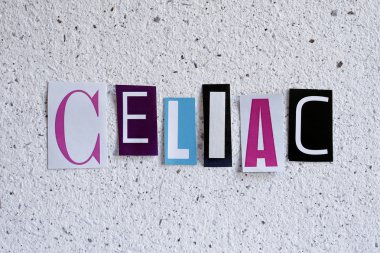 el yapımı kağıt doku Çölyak kelime