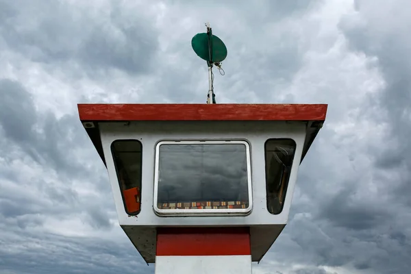 Captain Bridge River Ferry — Stock Photo, Image