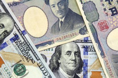 Amerikan Doları ve yens-para kavramı hızı değişimi