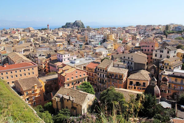 Vista panorâmica de Corfu, Grécia — Fotografia de Stock