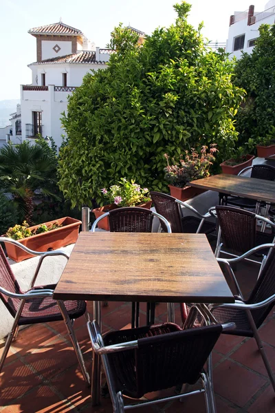 Restaurante en la terraza —  Fotos de Stock