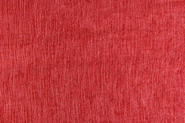 Red fabric texture or background — Stock Photo, Image