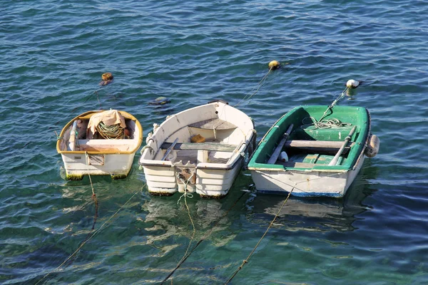 Barche da pesca in mare — Foto Stock