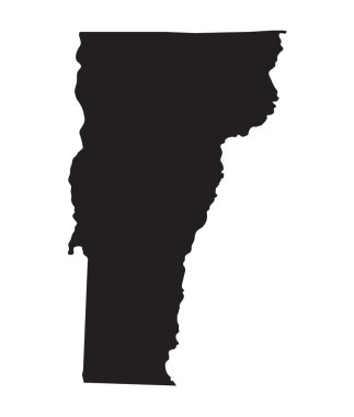 Vermont siyah Haritası