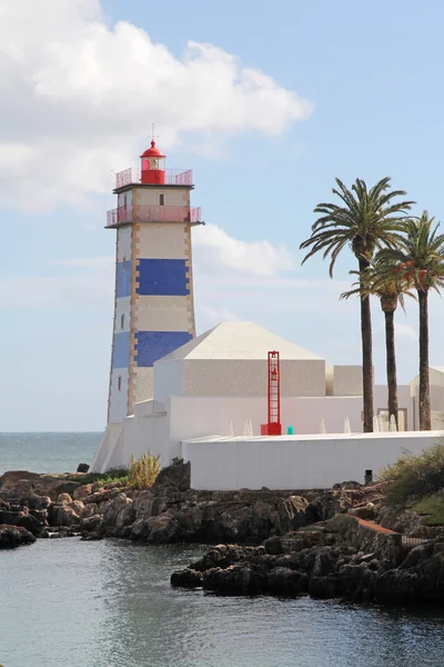 Santa marta feneri cascais, Portekiz — Stok fotoğraf