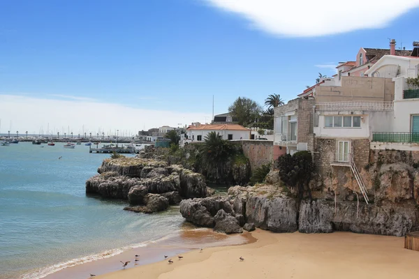 Cascais- известный курорт недалеко от Лиссабона, Португалия — стоковое фото