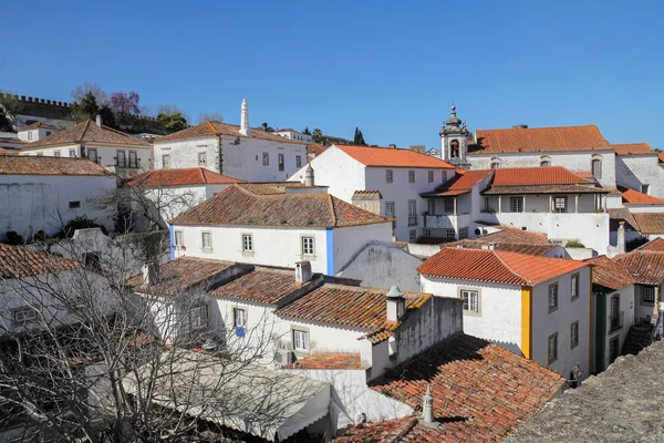 Güzel mimari Obidos, Portekiz — Stok fotoğraf