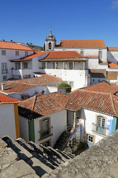 Güzel mimari Obidos, Portekiz — Stok fotoğraf