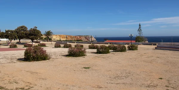 Sagres, Algarve, Portekiz doğal kıyı şeridi — Stok fotoğraf