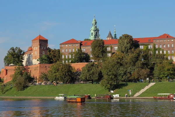 Königsschloss Wawel in Krakau, Polen — Stockfoto