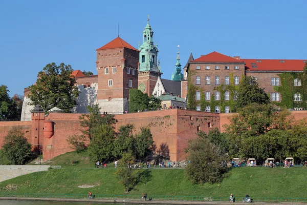 Wawel Royal Castle v Krakově, Polsko — Stock fotografie