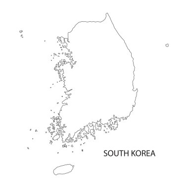 Anahat Güney Kore Haritası
