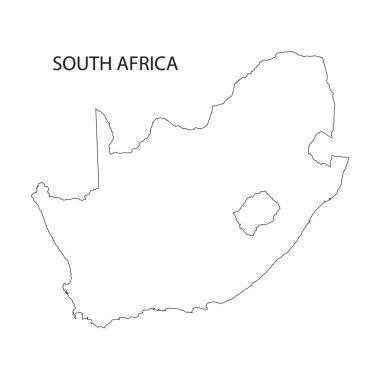 Anahat Güney Afrika Haritası