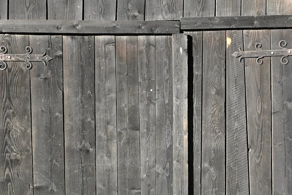 Wooden barn door — Stock Photo, Image