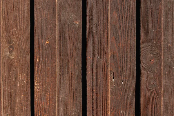 Bruine houten muurachtergrond — Stockfoto
